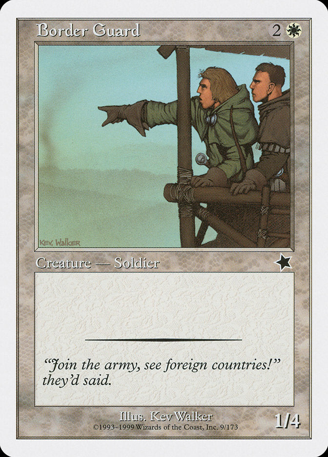 Border Guard [Starter 1999] | Good Games Morley