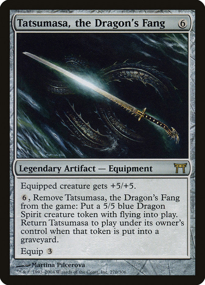 Tatsumasa, the Dragon's Fang [Champions of Kamigawa] | Good Games Morley