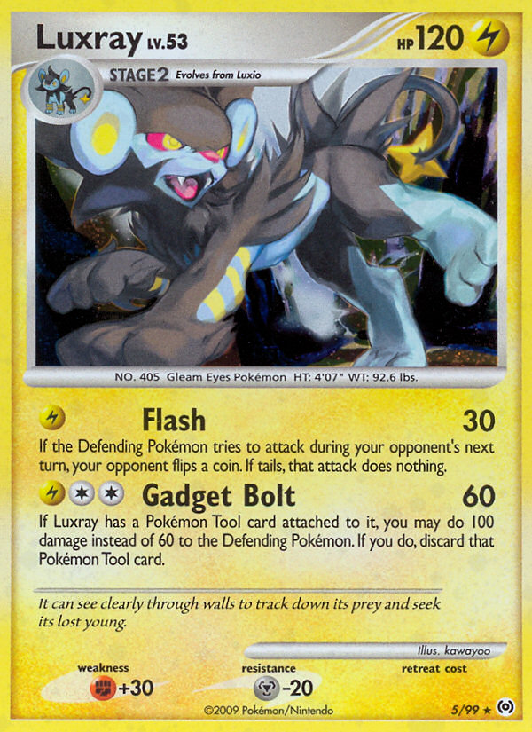 Luxray (5/99) [Platinum: Arceus] | Good Games Morley