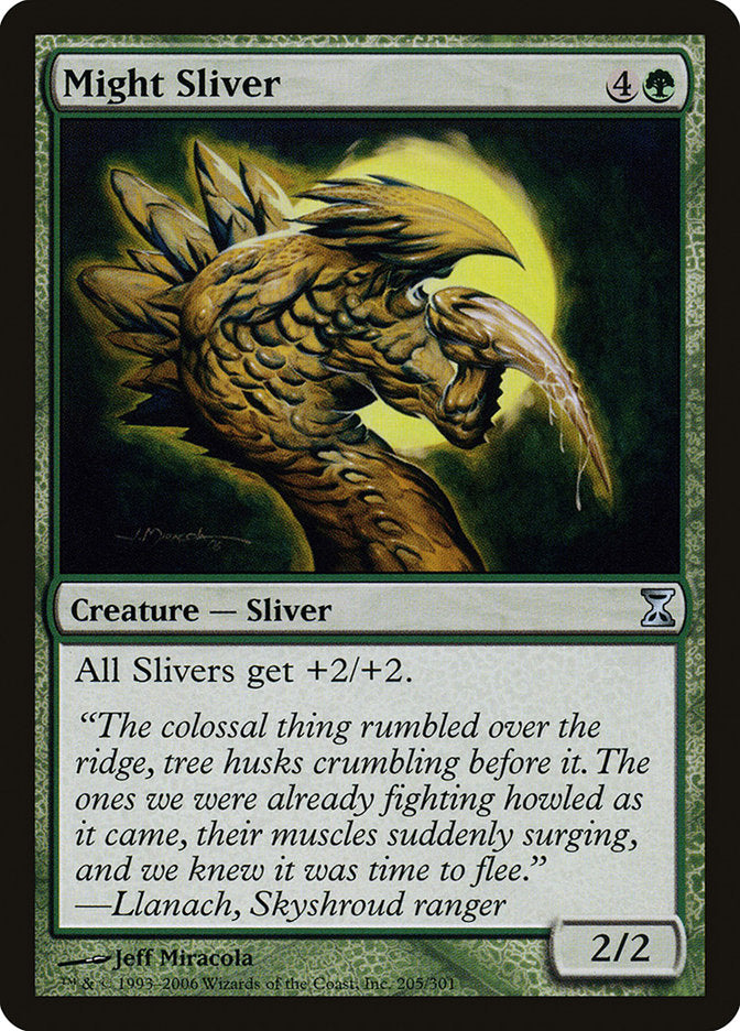 Might Sliver [Time Spiral] | Good Games Morley