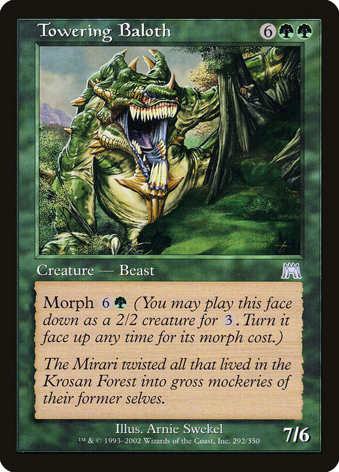 Towering Baloth [Onslaught] | Good Games Morley