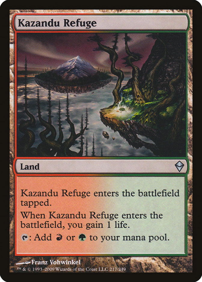 Kazandu Refuge [Zendikar] | Good Games Morley