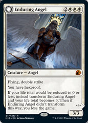 Enduring Angel // Angelic Enforcer [Innistrad: Midnight Hunt] | Good Games Morley