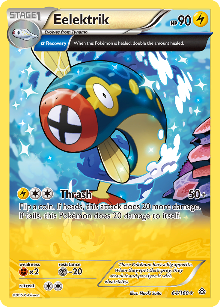 Eelektrik (64/160) [XY: Primal Clash] | Good Games Morley