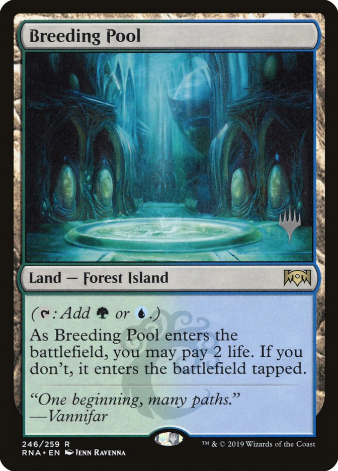 Breeding Pool (Promo Pack) [Ravnica Allegiance Promos] | Good Games Morley