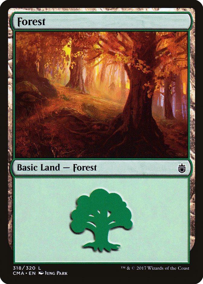 Forest (318) [Commander Anthology] | Good Games Morley