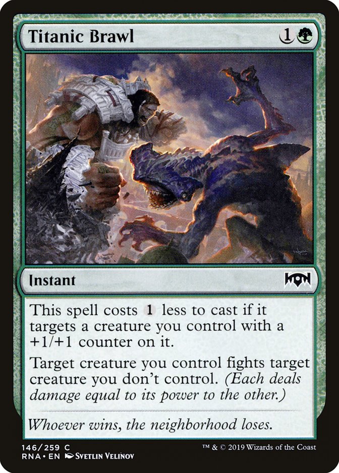 Titanic Brawl [Ravnica Allegiance] | Good Games Morley