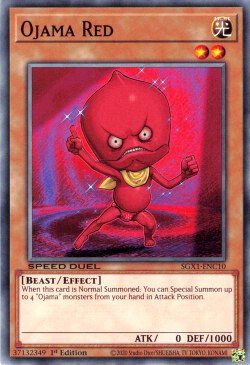 Ojama Red [SGX1-ENC10] Common | Good Games Morley