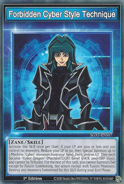 Forbidden Cyber Style Technique [SGX1-ENS07] Common | Good Games Morley