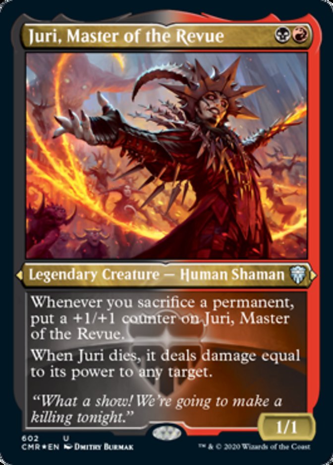 Juri, Master of the Revue (Etched) [Commander Legends] | Good Games Morley