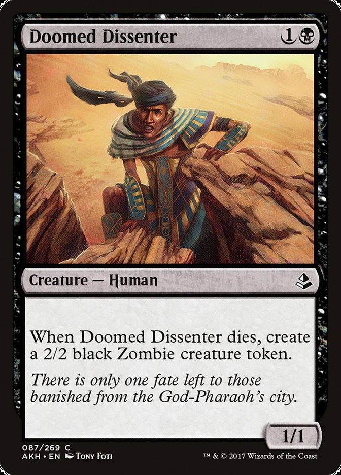 Doomed Dissenter [Amonkhet] | Good Games Morley