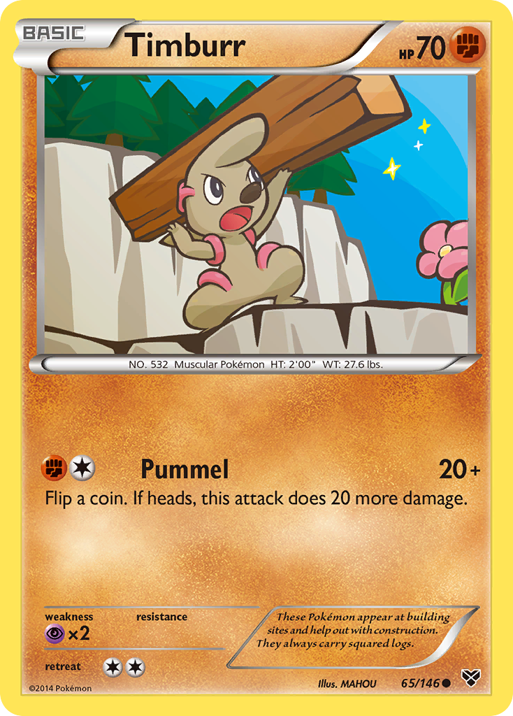 Timburr (65/146) [XY: Base Set] | Good Games Morley
