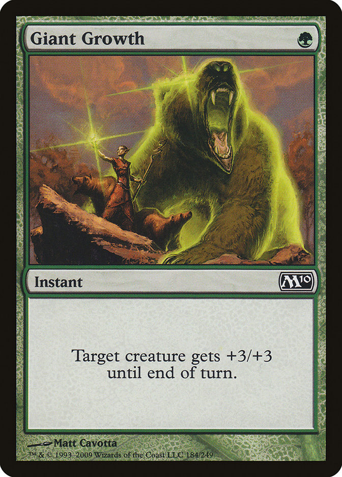 Giant Growth [Magic 2010] | Good Games Morley
