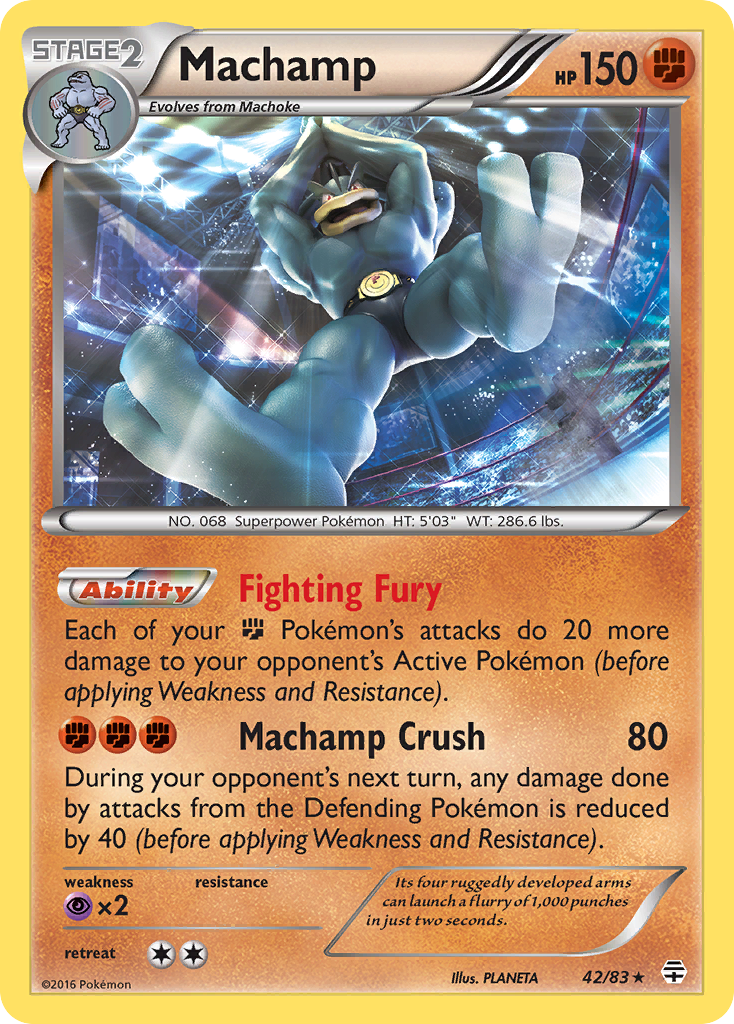 Machamp (42/83) [XY: Generations] | Good Games Morley