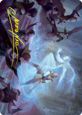 Dorothea's Retribution Art Card (Gold-Stamped Signature) [Innistrad: Crimson Vow Art Series] | Good Games Morley