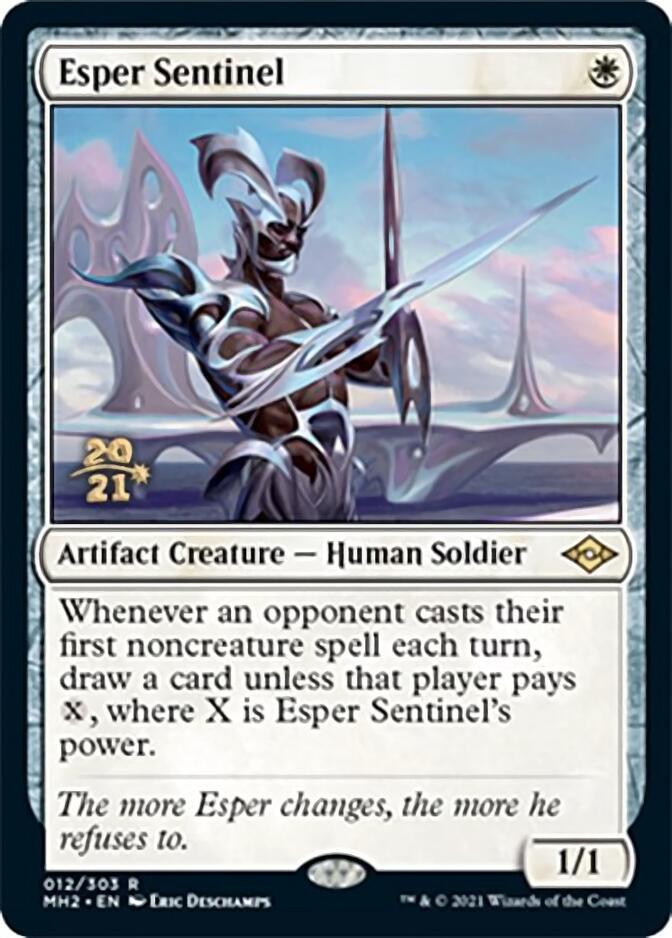 Esper Sentinel [Modern Horizons 2 Prerelease Promos] | Good Games Morley