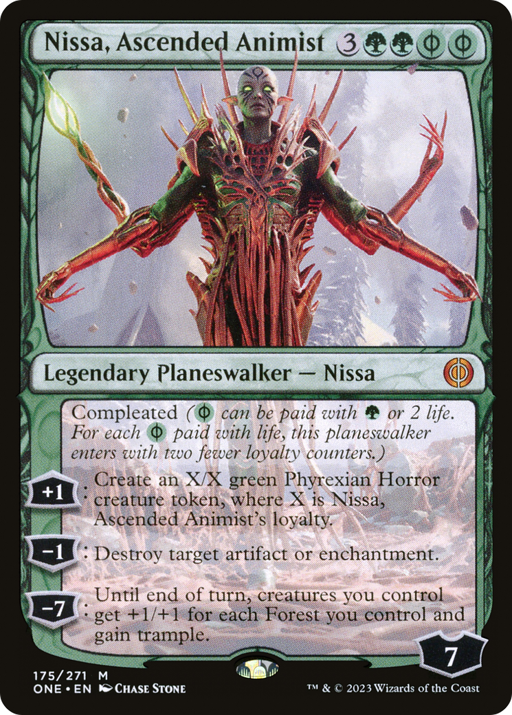 Nissa, Ascended Animist [Phyrexia: All Will Be One] | Good Games Morley