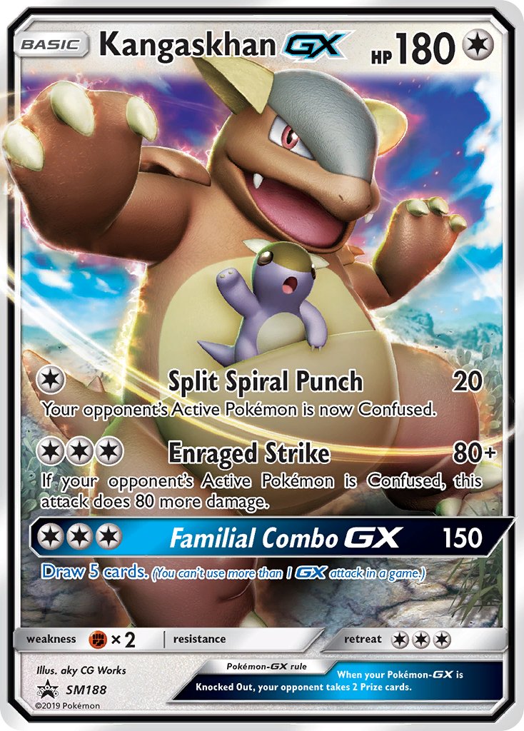 Kangaskhan GX (SM188) [Sun & Moon: Black Star Promos] | Good Games Morley