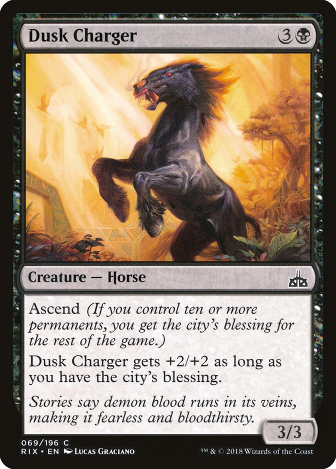 Dusk Charger [Rivals of Ixalan] | Good Games Morley