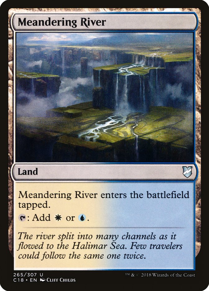Meandering River [Commander 2018] | Good Games Morley