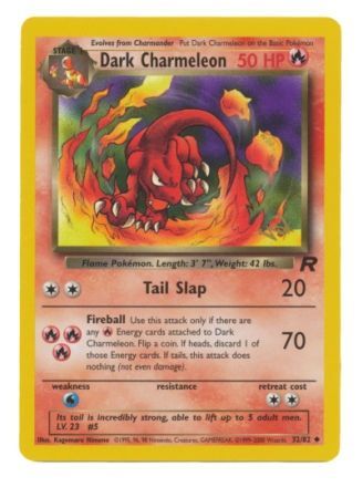 Dark Charmeleon (32/82) (W Stamped Promo) [Team Rocket Unlimited] | Good Games Morley