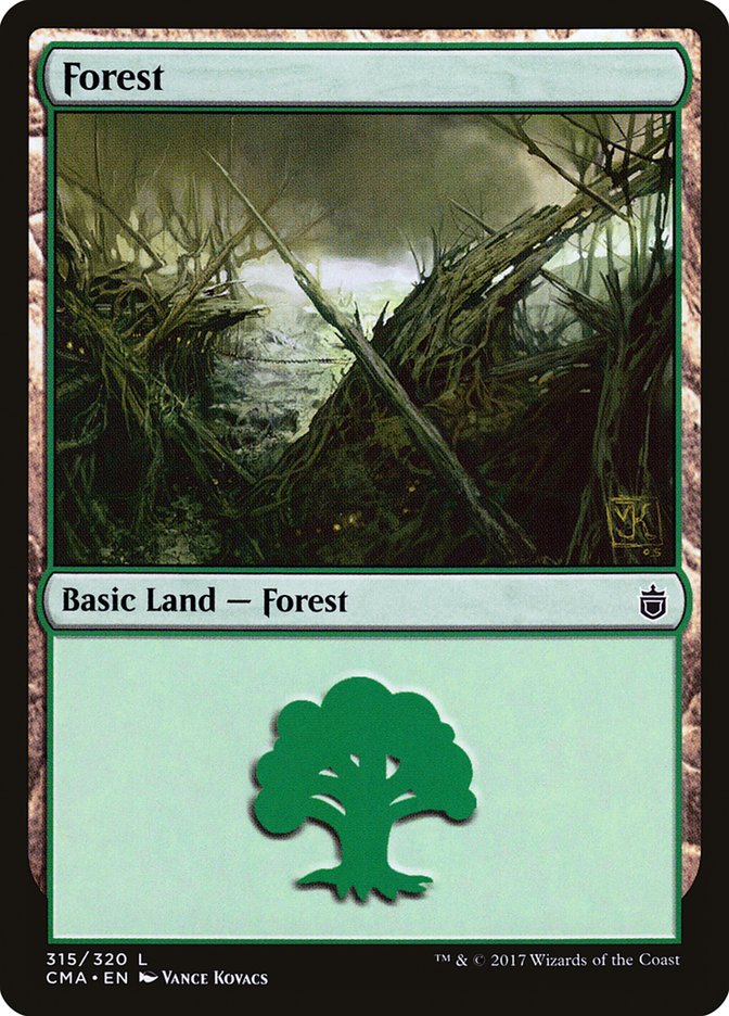 Forest (315) [Commander Anthology] | Good Games Morley