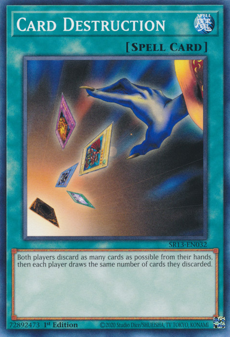 Card Destruction [SR13-EN032] Common | Good Games Morley