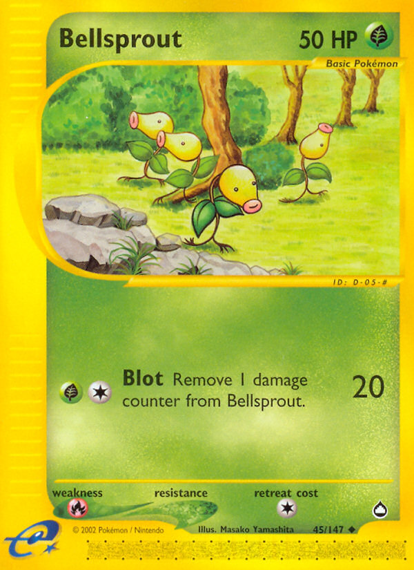 Bellsprout (45/147) [Aquapolis] | Good Games Morley