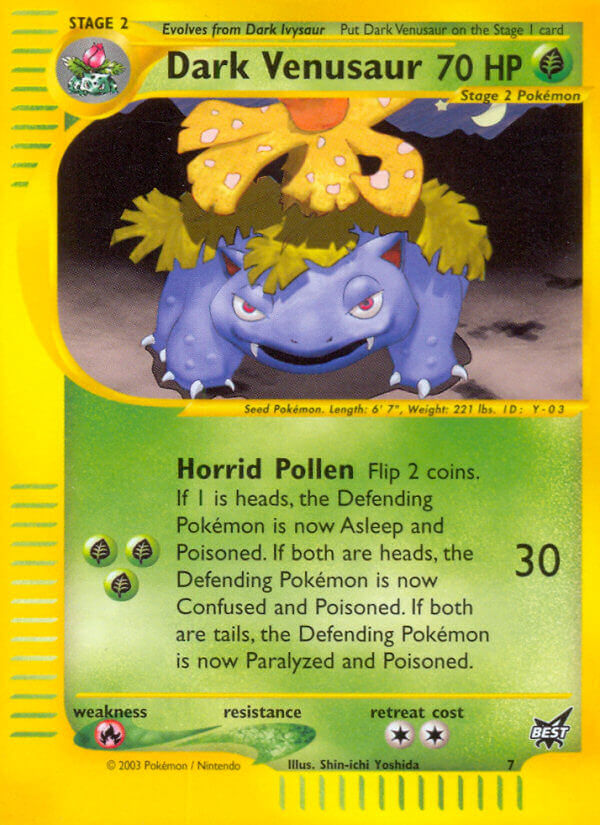 Dark Venusaur (7) [Best of Promos] | Good Games Morley