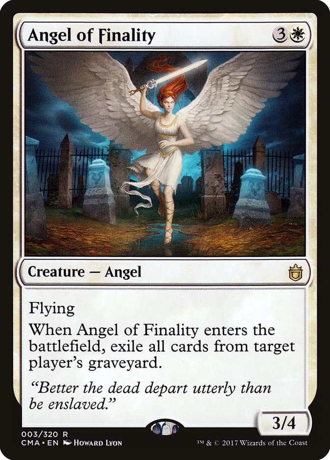 Angel of Finality [Commander Anthology] | Good Games Morley