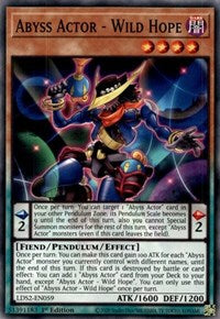 Abyss Actor - Wild Hope [LDS2-EN059] Common | Good Games Morley