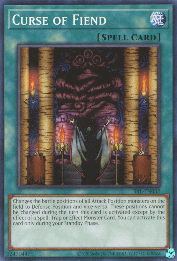 Curse of Fiend [SRL-EN032] Short Print | Good Games Morley