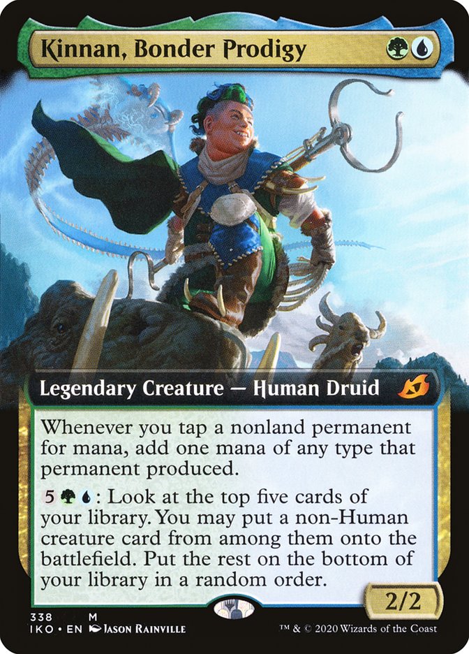 Kinnan, Bonder Prodigy (Extended Art) [Ikoria: Lair of Behemoths] | Good Games Morley