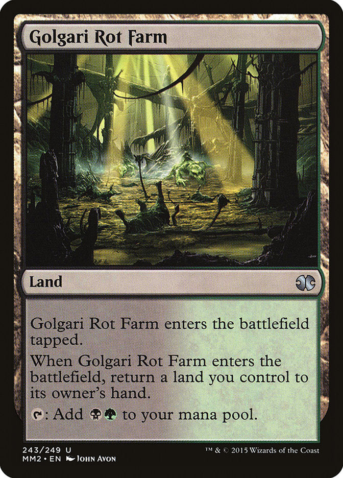 Golgari Rot Farm [Modern Masters 2015] | Good Games Morley