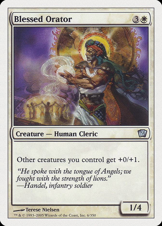 Blessed Orator [Ninth Edition] | Good Games Morley