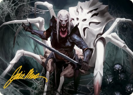 Drider Art Card (Gold-Stamped Signature) [Dungeons & Dragons: Adventures in the Forgotten Realms Art Series] | Good Games Morley