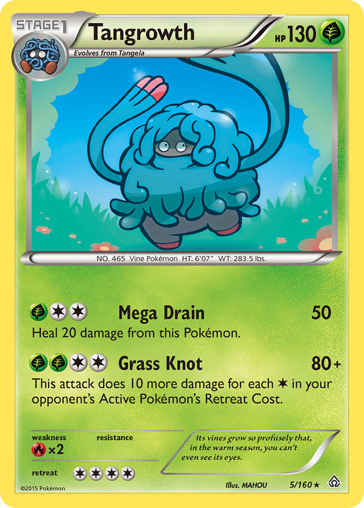 Tangrowth (5/160) [XY: Primal Clash] | Good Games Morley