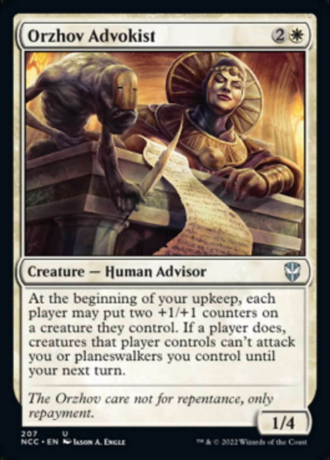Orzhov Advokist [Streets of New Capenna Commander] | Good Games Morley