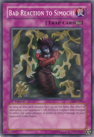 Bad Reaction to Simochi [LOD-093] Common | Good Games Morley