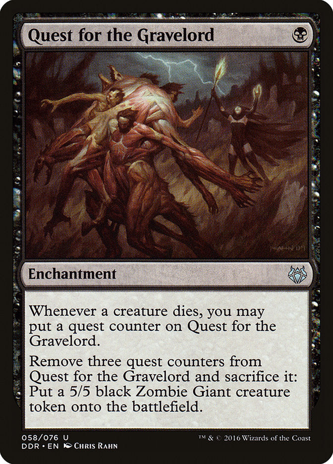 Quest for the Gravelord [Duel Decks: Nissa vs. Ob Nixilis] | Good Games Morley