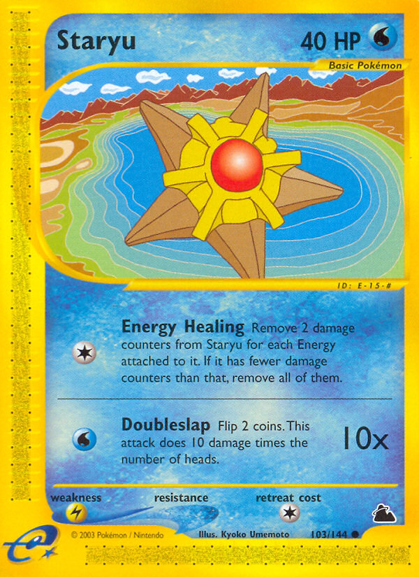 Staryu (103/144) [Skyridge] | Good Games Morley