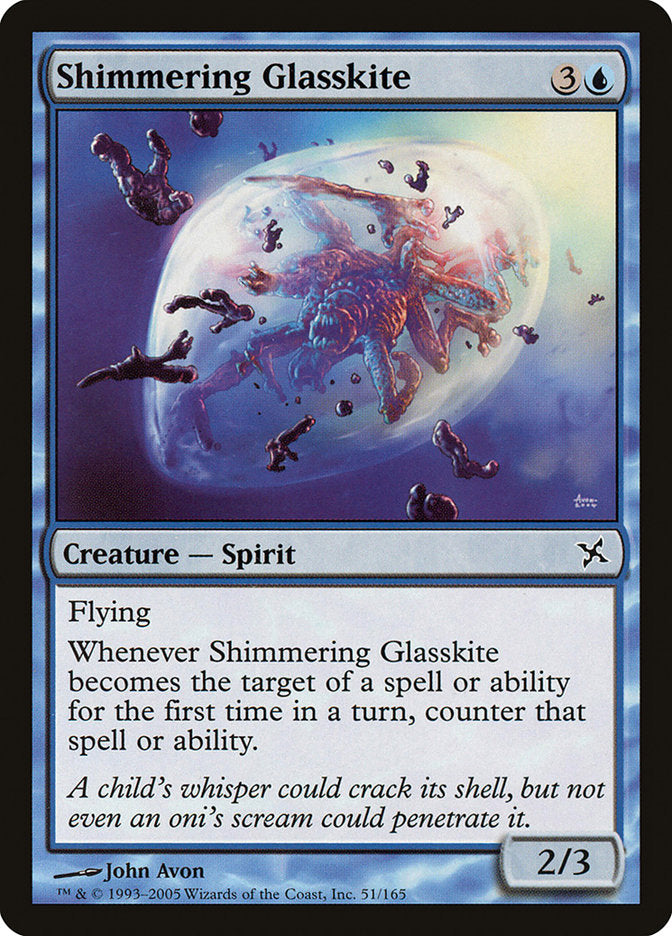 Shimmering Glasskite [Betrayers of Kamigawa] | Good Games Morley