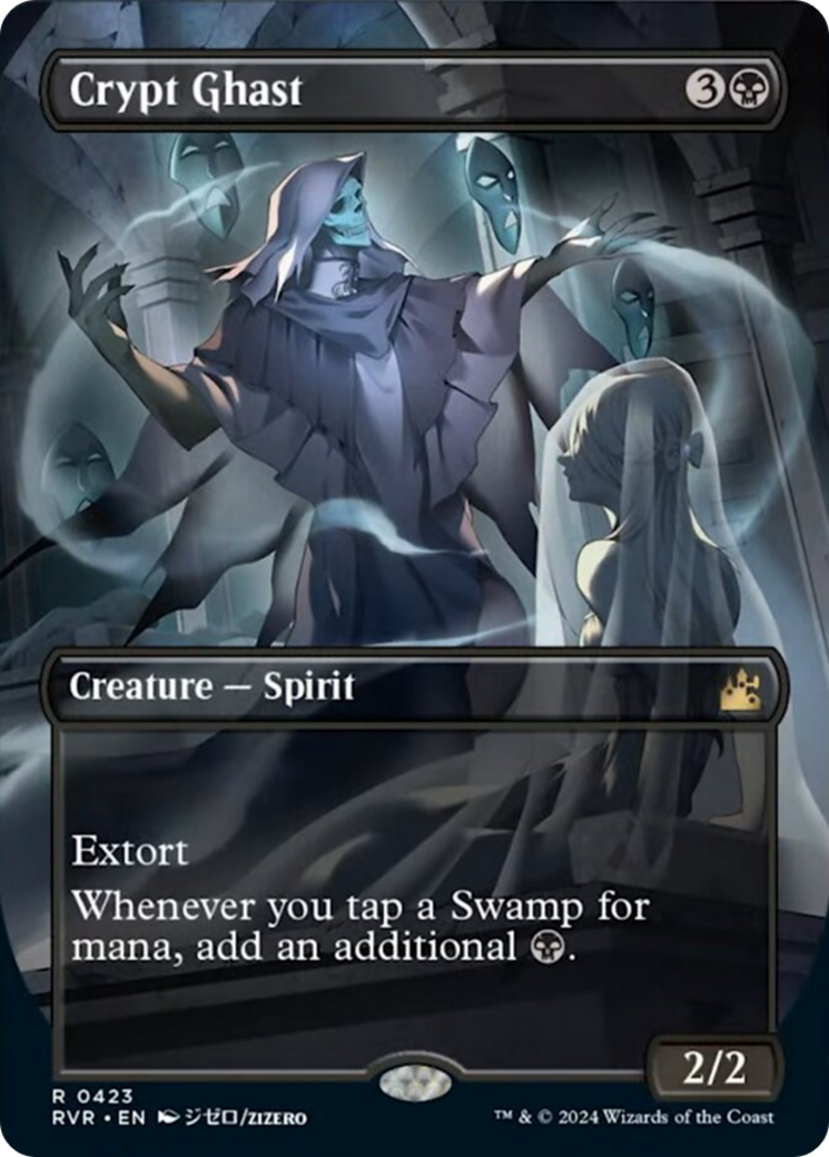 Crypt Ghast (Anime Borderless) [Ravnica Remastered] | Good Games Morley