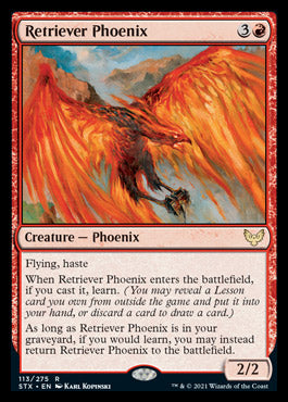 Retriever Phoenix [Strixhaven: School of Mages] | Good Games Morley