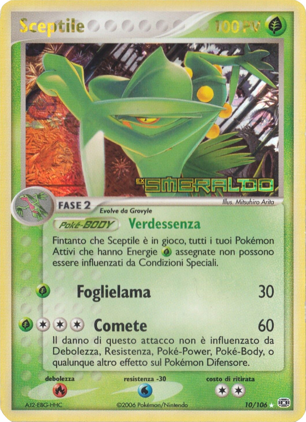 Sceptile (10/106) (Stamped) [EX: Emerald] | Good Games Morley