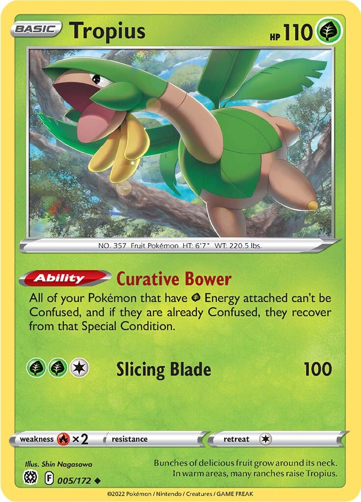 Tropius (005/172) [Sword & Shield: Brilliant Stars] | Good Games Morley