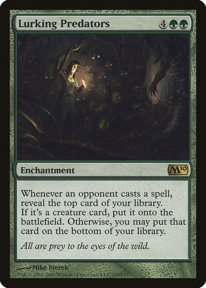 Lurking Predators [Magic 2010] | Good Games Morley