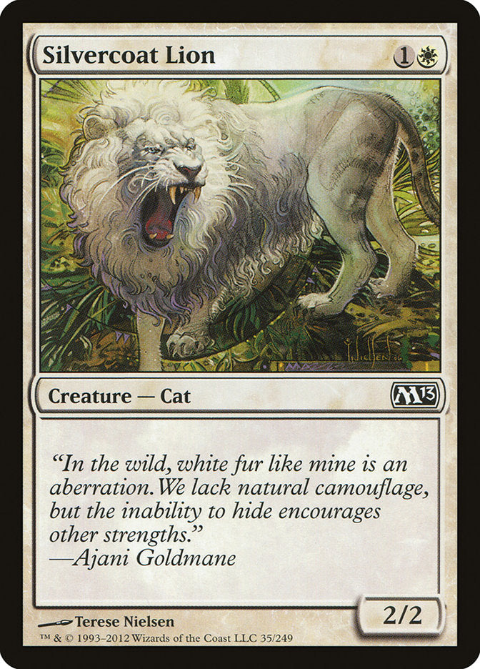 Silvercoat Lion [Magic 2013] | Good Games Morley