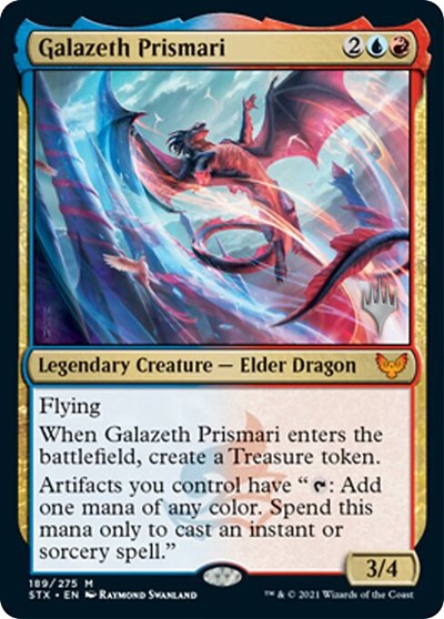 Galazeth Prismari (Promo Pack) [Strixhaven: School of Mages Promos] | Good Games Morley