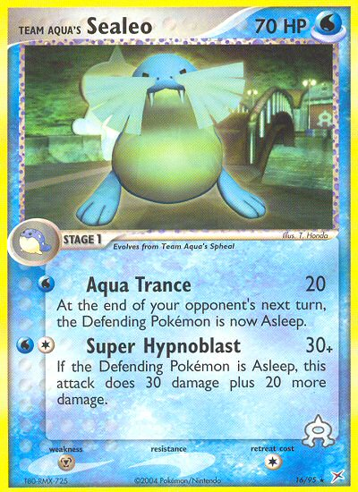 Team Aqua's Sealeo (16/95) [EX: Team Magma vs Team Aqua] | Good Games Morley